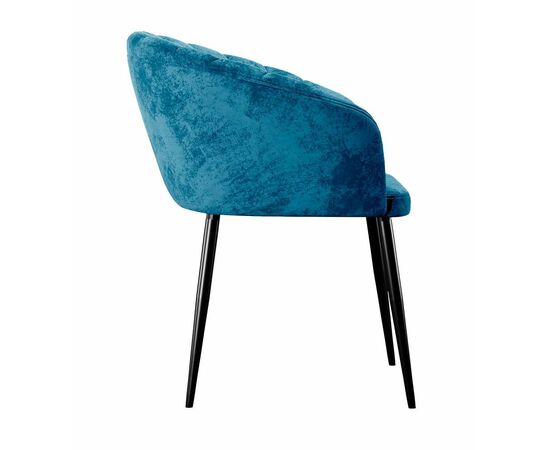 Стул DikLine 441 M19 бирюза, ножки черные, изображение 3 | Интернет магазин мебели и декора LifeDekor