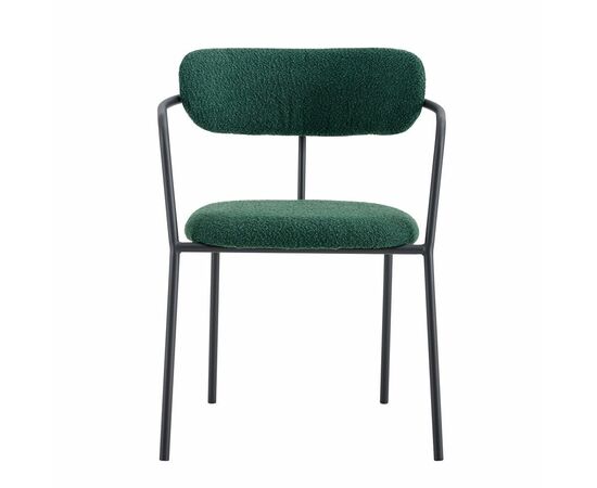 Стул Ant букле зелёный, изображение 2 | Интернет магазин мебели и декора LifeDekor