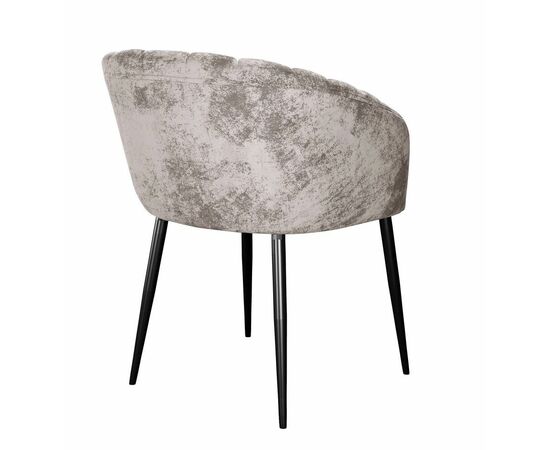 Стул DikLine 441 M02 бежевый, ножки черные, изображение 4 | Интернет магазин мебели и декора LifeDekor