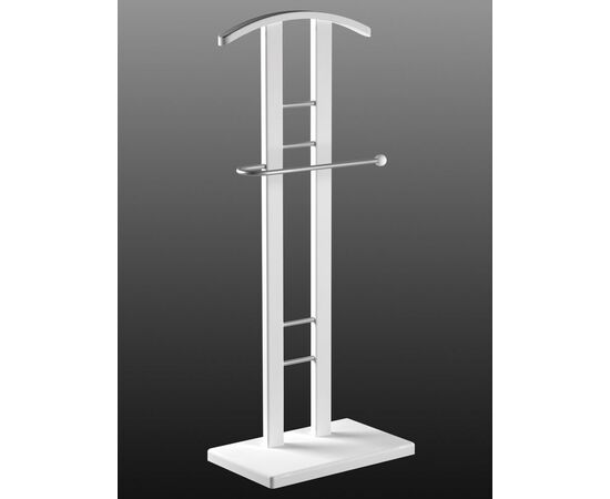 Вешалка костюмная ГАЛАНТ 321 металлик/белый, изображение 2 | Интернет магазин мебели и декора LifeDekor