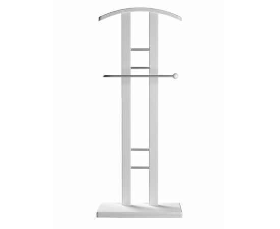 Вешалка костюмная ГАЛАНТ 321 металлик/белый, изображение 3 | Интернет магазин мебели и декора LifeDekor