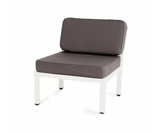 "Глория" модуль диванный центральный, каркас из алюминия | Интернет магазин мебели и декора LifeDekor