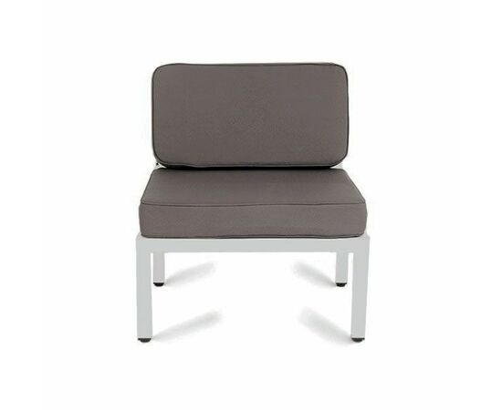 "Глория" модуль диванный центральный, каркас из алюминия, изображение 2 | Интернет магазин мебели и декора LifeDekor