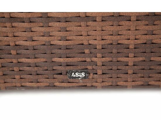 "Порту" сундук водонепроницаемый из искусственного ротанга, цвет коричневый, изображение 7 | Интернет магазин мебели и декора LifeDekor