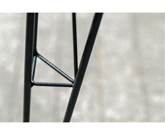 "Руссо" обеденный стол из HPL 150х80см, цвет "черный мрамор", изображение 6 | Интернет магазин мебели и декора LifeDekor