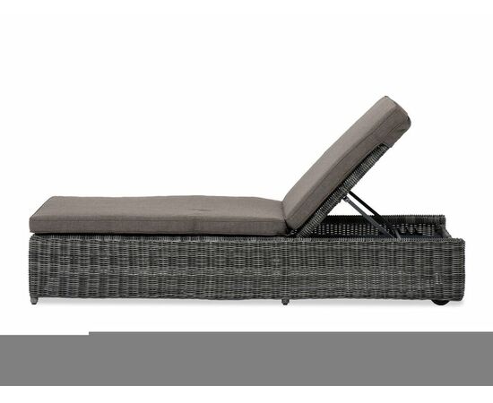 "Рим" шезлонг с подушкой, цвет графит | Интернет магазин мебели и декора LifeDekor