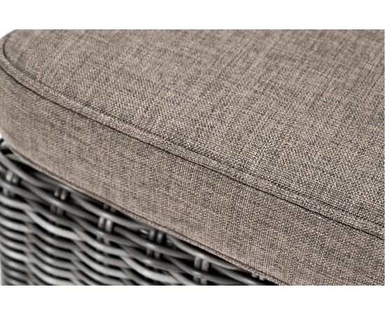 "Рим" шезлонг с подушкой, цвет графит, изображение 4 | Интернет магазин мебели и декора LifeDekor