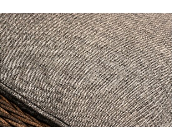 "Толедо" пуф плетеный, цвет коричневый, изображение 8 | Интернет магазин мебели и декора LifeDekor