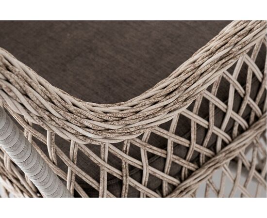 "Катания" обеденная группа плетеная на 6 персон, цвет бежевый, изображение 8 | Интернет магазин мебели и декора LifeDekor