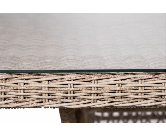 "Катания" обеденная группа плетеная на 6 персон, цвет бежевый, изображение 11 | Интернет магазин мебели и декора LifeDekor