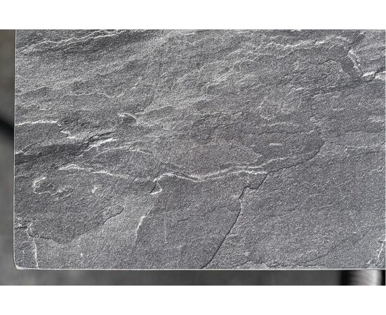 "Венето" обеденная группа на 6 персон со стульями "Милан", каркас темно-серый, роуп темно-серый, изображение 17 | Интернет магазин мебели и декора LifeDekor