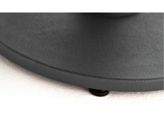 "Чили" интерьерный стол из HPL круглый Ø80 H32, цвет "серый гранит", изображение 4 | Интернет магазин мебели и декора LifeDekor