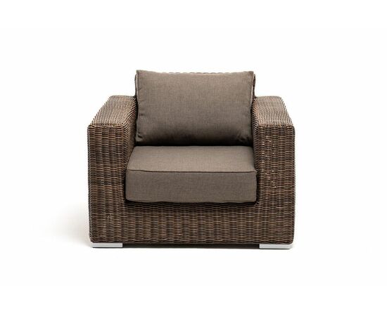 "Боно" лаунж-зона из искусственного ротанга, цвет коричневый, изображение 10 | Интернет магазин мебели и декора LifeDekor