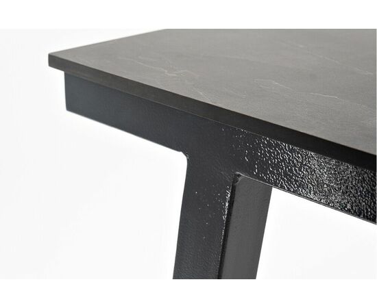 "Рио" стол барный из HPL 140х70см, H110, цвет столешницы "серый гранит", изображение 5 | Интернет магазин мебели и декора LifeDekor