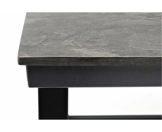 "Рио" стол из HPL 140х70см, H75, цвет столешницы "серый гранит", изображение 5 | Интернет магазин мебели и декора LifeDekor