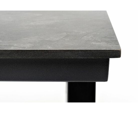 "Рио" стол из HPL 140х70см, H75, цвет столешницы "серый гранит", изображение 6 | Интернет магазин мебели и декора LifeDekor