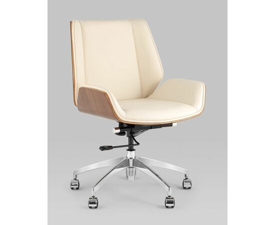 Кресло офисное TopChairs Crown SN бежевый, изображение 2 | Интернет магазин мебели и декора LifeDekor