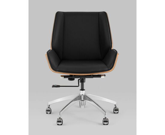 Кресло офисное TopChairs Crown SN черный, изображение 7 | Интернет магазин мебели и декора LifeDekor