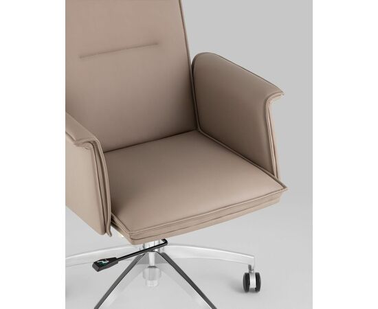 Кресло офисное TopChairs Regenta бежевый, изображение 10 | Интернет магазин мебели и декора LifeDekor