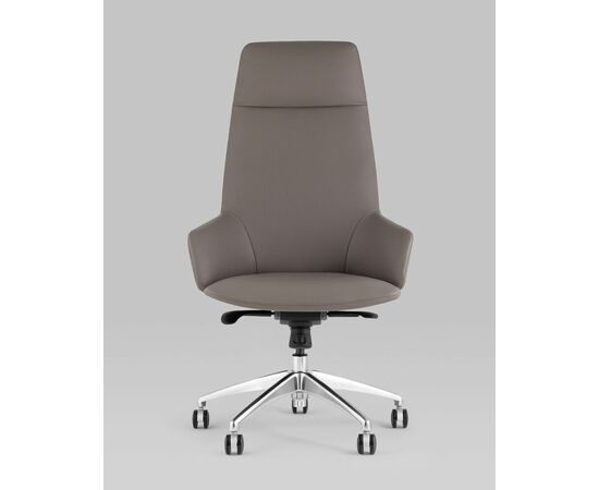 Кресло руководителя TopChairs Bow серый, изображение 5 | Интернет магазин мебели и декора LifeDekor