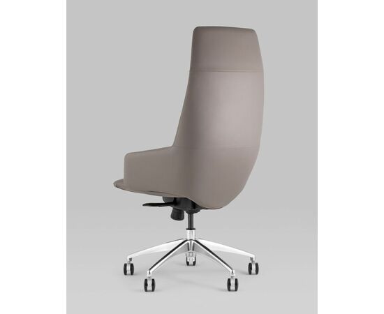 Кресло руководителя TopChairs Bow серый, изображение 8 | Интернет магазин мебели и декора LifeDekor