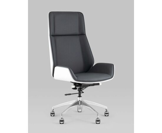 Кресло руководителя TopChairs Crown SN серо-голубой, изображение 2 | Интернет магазин мебели и декора LifeDekor