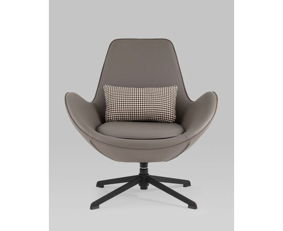 Кресло TopChairs Ostra серый, изображение 3 | Интернет магазин мебели и декора LifeDekor