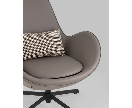 Кресло TopChairs Ostra серый, изображение 8 | Интернет магазин мебели и декора LifeDekor