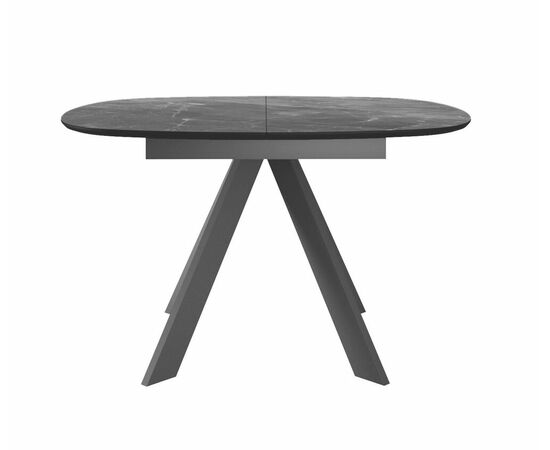 Стол DikLine BK100 Керамика Черный мрамор/подстолье черное/опоры черные, изображение 5 | Интернет магазин мебели и декора LifeDekor