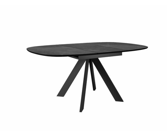 Стол DikLine BK100 Керамика Черный мрамор/подстолье черное/опоры черные, изображение 7 | Интернет магазин мебели и декора LifeDekor