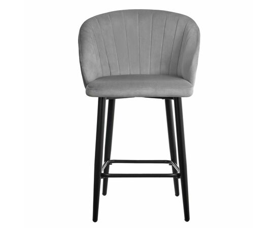 Стул полубарный Paola темно-серый, изображение 2 | Интернет магазин мебели и декора LifeDekor