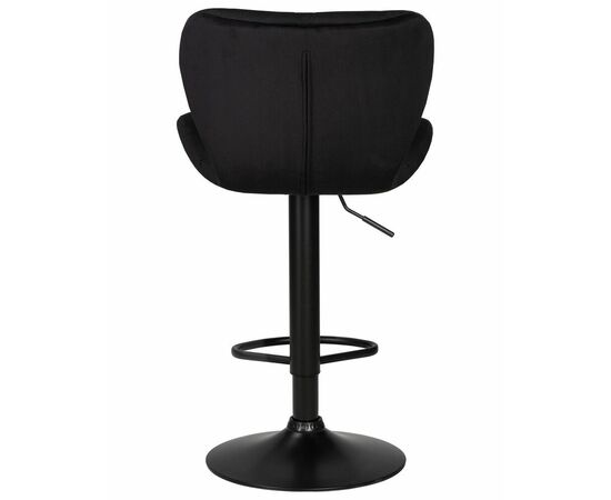Стул барный DOBRIN BARNY BLACK, черный велюр (MJ9-101), Вариант: черный велюр (MJ9-101), изображение 5 | Интернет магазин мебели и декора LifeDekor