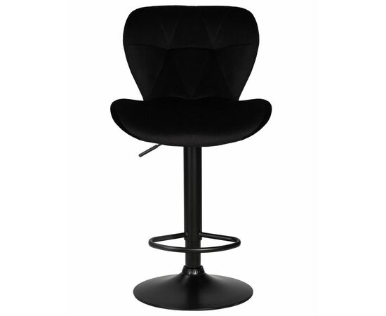 Стул барный DOBRIN BARNY BLACK, черный велюр (MJ9-101), Вариант: черный велюр (MJ9-101), изображение 6 | Интернет магазин мебели и декора LifeDekor