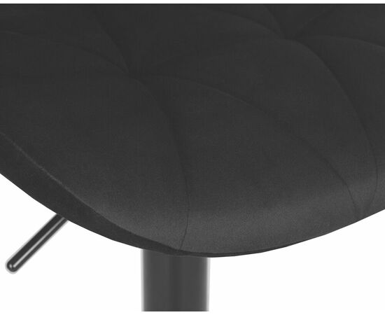 Стул барный DOBRIN BARNY BLACK, черный велюр (MJ9-101), Вариант: черный велюр (MJ9-101), изображение 7 | Интернет магазин мебели и декора LifeDekor