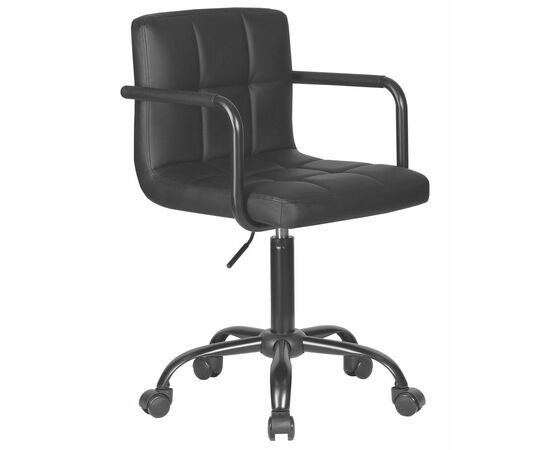 Офисное кресло для персонала DOBRIN TERRY BLACK, чёрный, Вариант: чёрный, изображение 2 | Интернет магазин мебели и декора LifeDekor