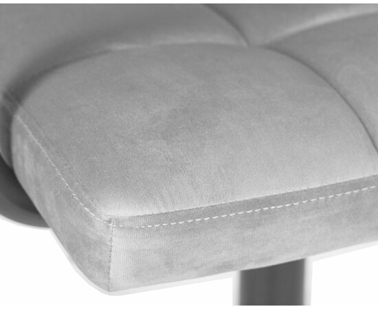 Офисное кресло для персонала DOBRIN TERRY BLACK, серый велюр (MJ9-75), Вариант: серый велюр (MJ9-75), изображение 8 | Интернет магазин мебели и декора LifeDekor