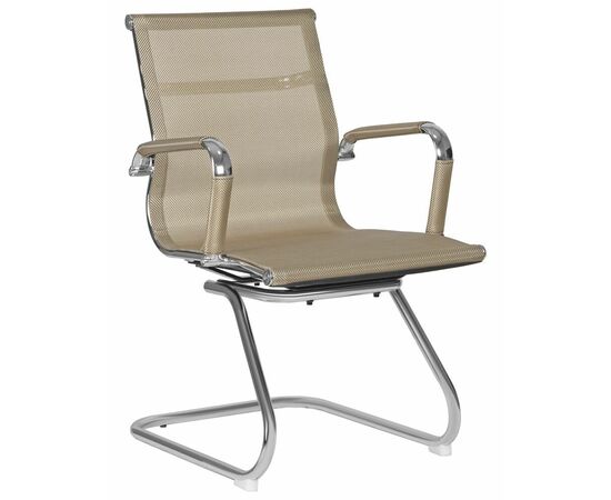 Офисное кресло для посетителей DOBRIN CODY MESH, бежевый (22039), Вариант: бежевый (22039) | Интернет магазин мебели и декора LifeDekor