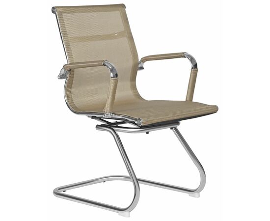 Офисное кресло для посетителей DOBRIN CODY MESH, бежевый (22039), Вариант: бежевый (22039), изображение 2 | Интернет магазин мебели и декора LifeDekor