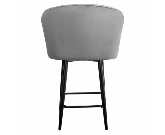 Стул полубарный Paola темно-серый, изображение 4 | Интернет магазин мебели и декора LifeDekor