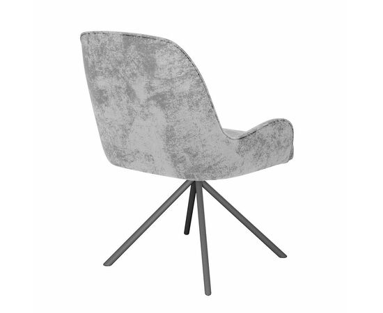 Стул DikLine 402 N84 св.серый, ножки черные, изображение 4 | Интернет магазин мебели и декора LifeDekor