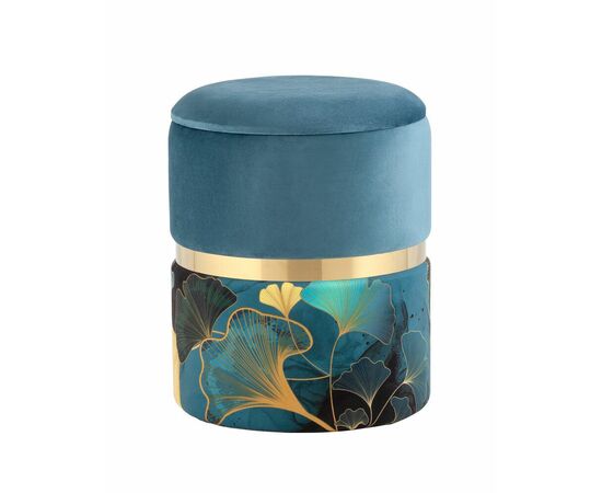 Пуф Кэрри с ящиком велюр Gingko | Интернет магазин мебели и декора LifeDekor