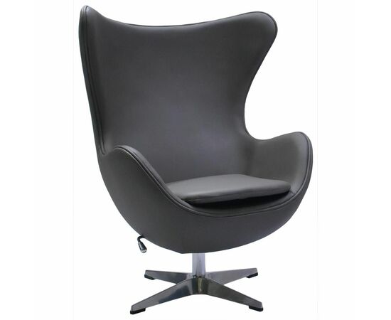 Кресло EGG STYLE CHAIR серый | Интернет магазин мебели и декора LifeDekor