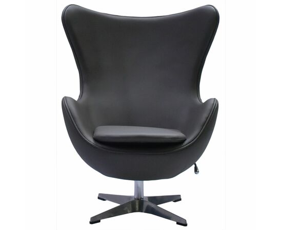 Кресло EGG STYLE CHAIR серый, изображение 2 | Интернет магазин мебели и декора LifeDekor