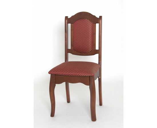 Стул Граф-1 (массив березы/ткань Морис бордо) махагон | Интернет магазин мебели и декора LifeDekor
