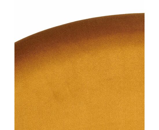 Стул Bruno горчичный с жаккардом, изображение 5 | Интернет магазин мебели и декора LifeDekor