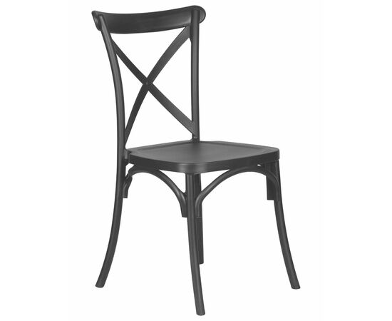 Стул обеденный DOBRIN ZILAN, цвет чёрный (B-03), Вариант: цвет чёрный (B-03), изображение 2 | Интернет магазин мебели и декора LifeDekor