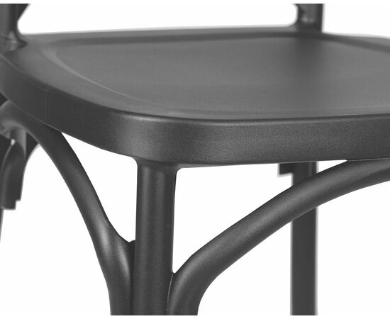 Стул обеденный DOBRIN ZILAN, цвет чёрный (B-03), Вариант: цвет чёрный (B-03), изображение 7 | Интернет магазин мебели и декора LifeDekor