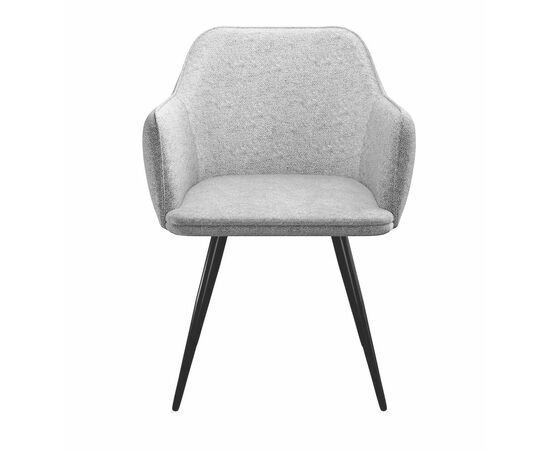 Стул DikLine 277 поворотный NS10 GREY, ножки черные, изображение 2 | Интернет магазин мебели и декора LifeDekor