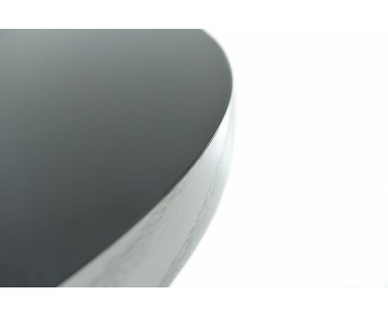 Стол Оскар D950 Glass, Белый, Стекло Чёрное, изображение 3 | Интернет магазин мебели и декора LifeDekor