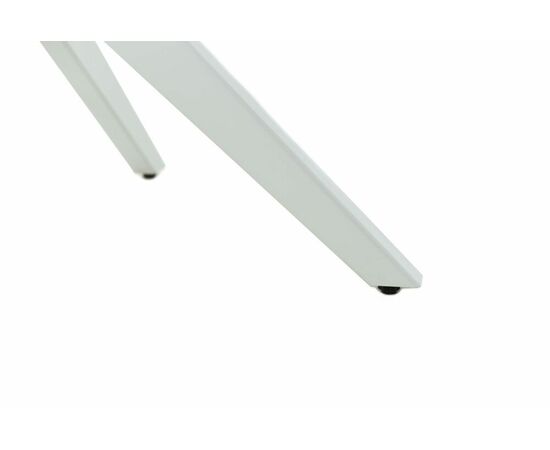 Стол Оскар D950 Glass, Белый, Стекло Чёрное, изображение 7 | Интернет магазин мебели и декора LifeDekor